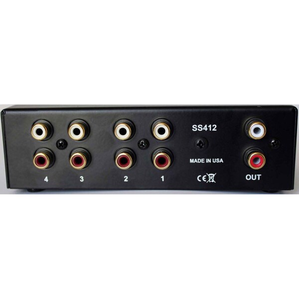Main product image for Rolls SS412 4-Channel Passive Stereo Audio Sourc245-033